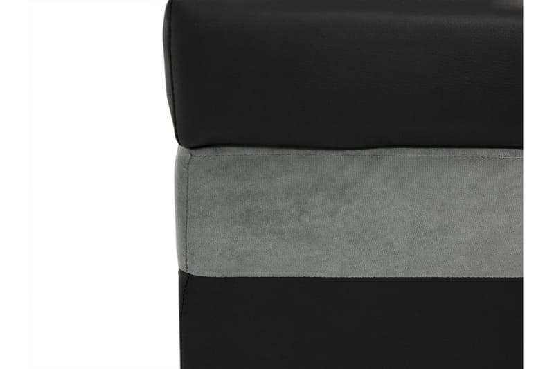 Naoma Bäddsoffa m. Divan 3-sits - Svart - Möbler - Vardagsrum - Bäddsoffor