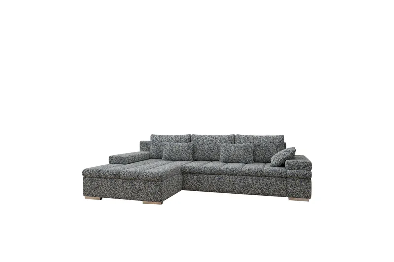 Naoma Bäddsoffa med Divan 4-sits - Marinblå - Möbler - Vardagsrum - Bäddsoffor