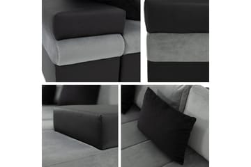 Naoma Bäddsoffa med Divan 4-sits - Rosa - Möbler - Vardagsrum - Bäddsoffor