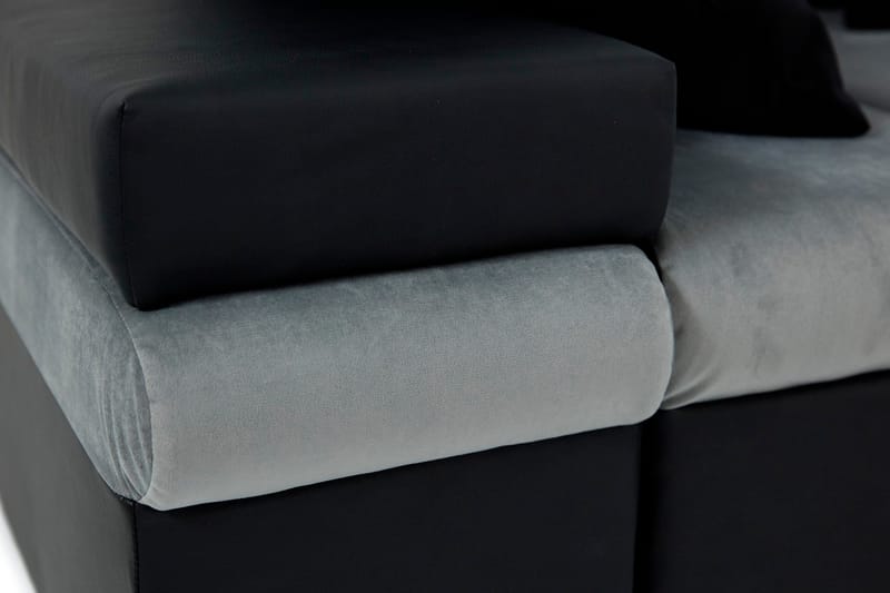 Naoma Divanbäddsoffa 310x175x83 cm - Grå - Möbler - Vardagsrum - Bäddsoffor