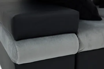 Naoma Divanbäddsoffa 310x175x83 cm - Grå - Möbler - Vardagsrum - Bäddsoffor
