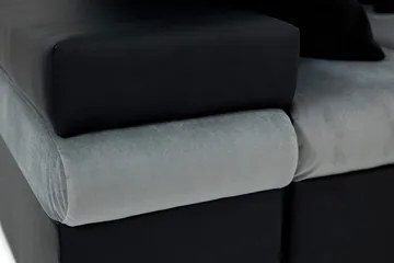 Naoma Divanbäddsoffa 310x175x83 cm - Grå - Möbler - Vardagsrum - Bäddsoffor