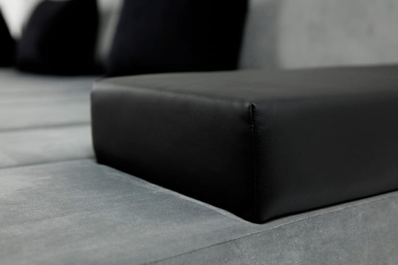 Naoma Divanbäddsoffa 310x175x83 cm - Grå - Möbler - Vardagsrum - Bäddsoffor