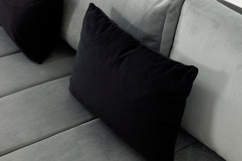 Naoma Divanbäddsoffa 310x175x83 cm - Grå - Möbler - Vardagsrum - Bäddsoffor
