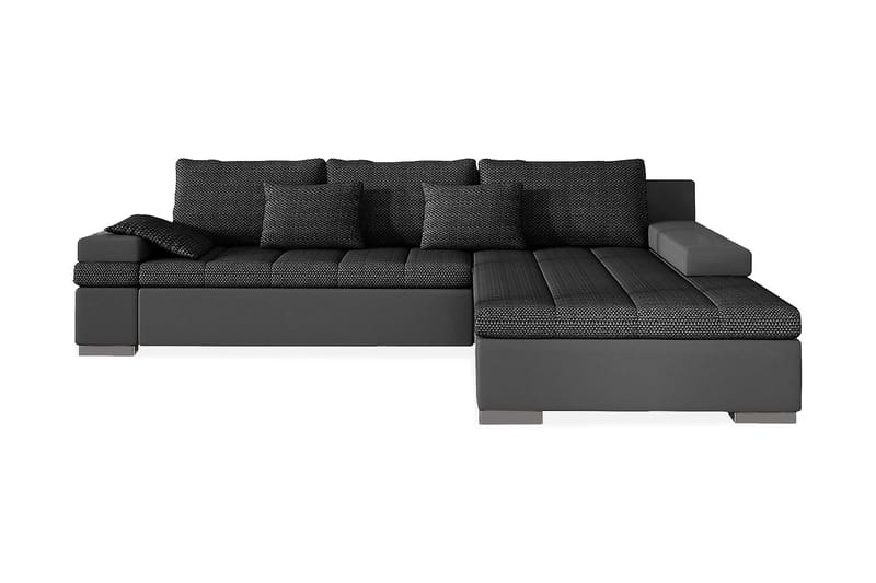 Naoma Divanbäddsoffa 310x175x83 cm - Grå - Möbler - Vardagsrum - Bäddsoffor