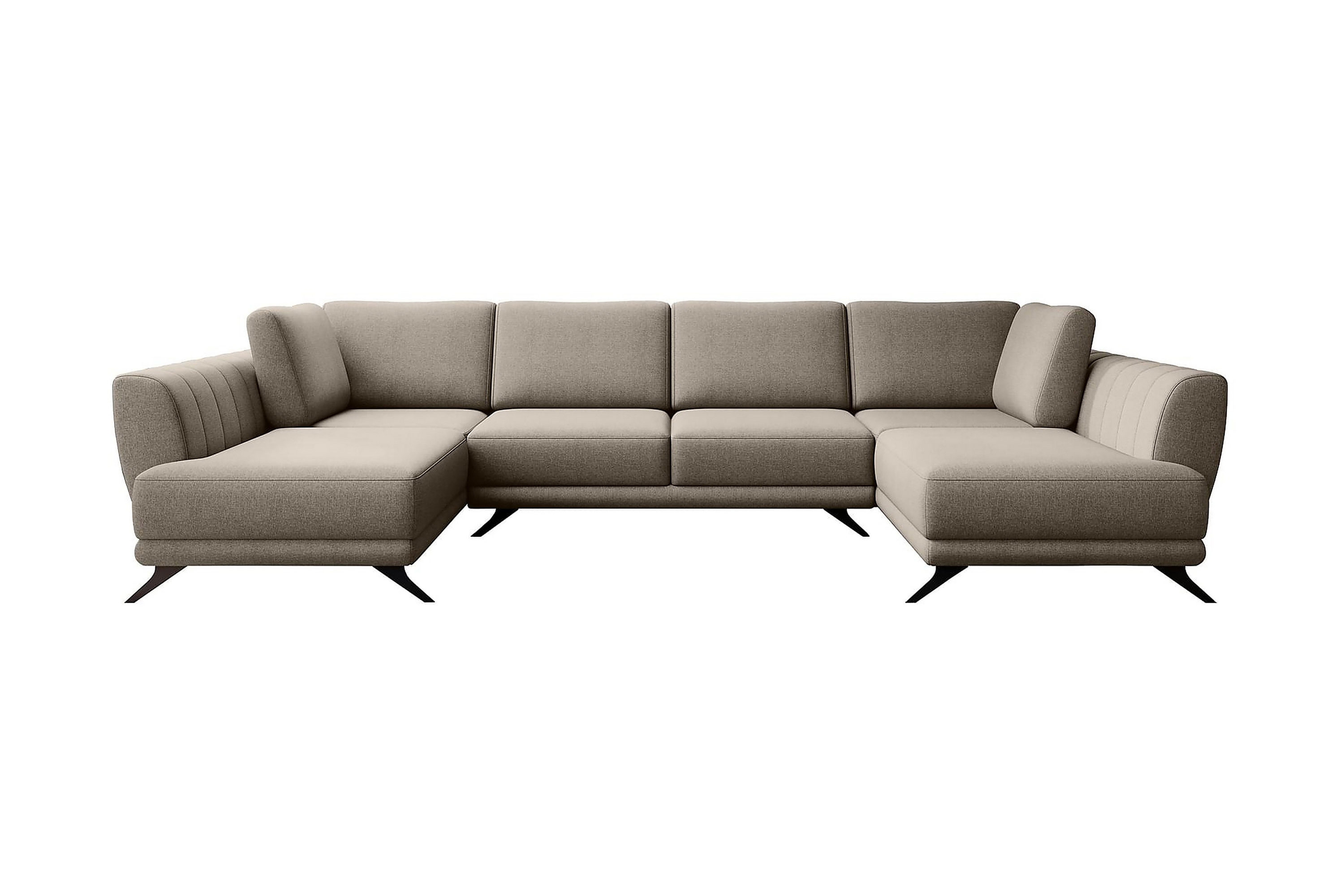 naoya bäddsoffa dubbelschäslong beige -
