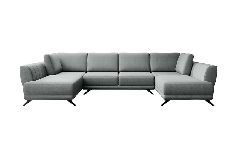Naoya Bäddsoffa Dubbelschäslong Ljusgrå - Möbler - Vardagsrum - Bäddsoffor