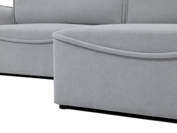 Navrel 3-sits Bäddsoffa med Divan och förvaring - Beige - Möbler - Vardagsrum - Bäddsoffor