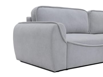 Navrel 3-sits Bäddsoffa med Divan och förvaring - Grå - Möbler - Vardagsrum - Bäddsoffor