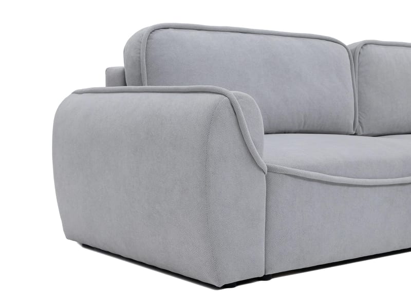 Navrel 3-sits Bäddsoffa med Divan och förvaring - Ljusbeige - Möbler - Vardagsrum - Bäddsoffor - Hörnbäddsoffa