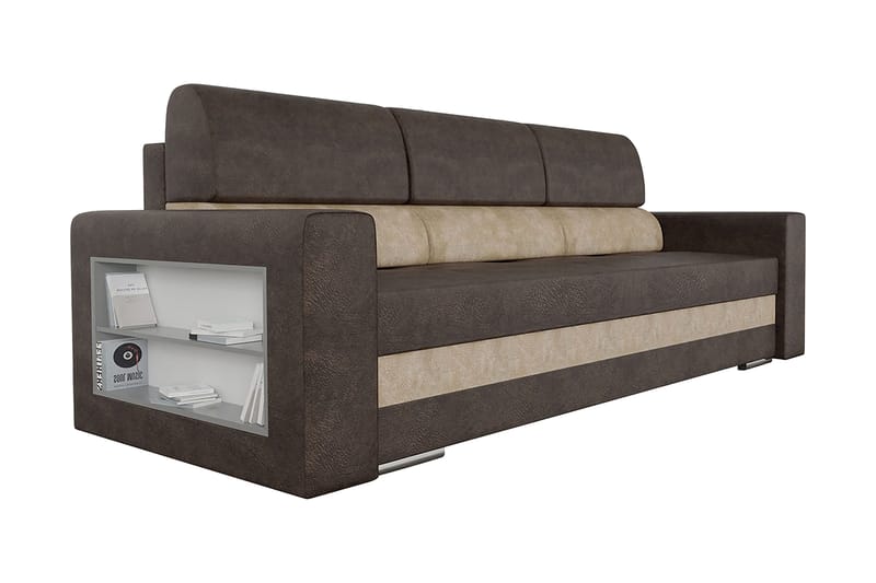 Nemo Bäddsoffa 236x92x88 cm, Brun