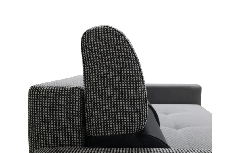 Nemo Bäddsoffa 236x92x88 cm - Brun/Grå - Möbler - Vardagsrum - Bäddsoffor
