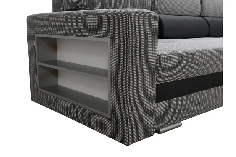 Nemo Bäddsoffa 236x92x88 cm - Brun/Grå - Möbler - Vardagsrum - Bäddsoffor