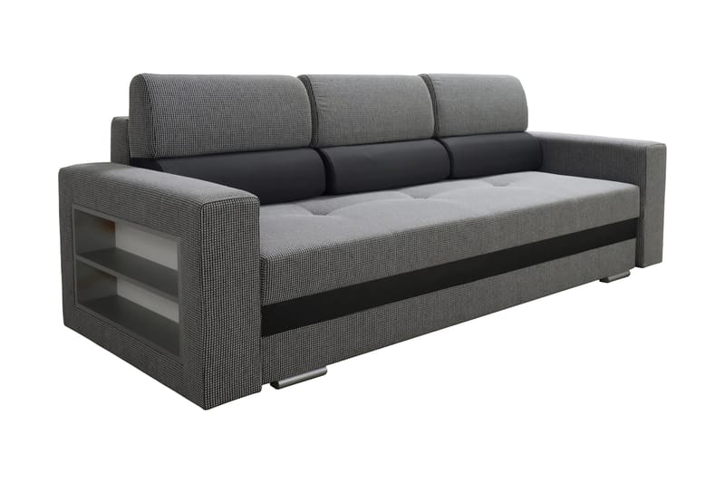 NEMO Bäddsoffa 236x92x88 cm - Grå - Möbler - Vardagsrum - Bäddsoffor