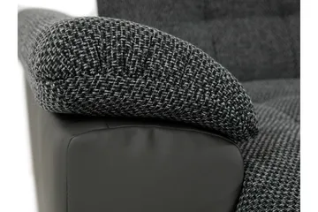 Niko U-Bäddsoffa 350x205x76 cm Divan Vänster - Grå - Möbler - Vardagsrum - Bäddsoffor - U bäddsoffa