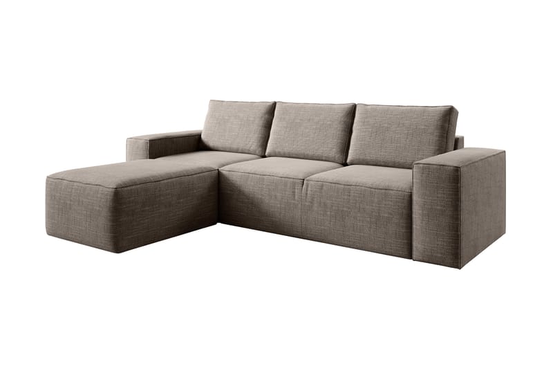 Nirala Bäddsoffa m. Divan med Förvaring Beige - Möbler - Vardagsrum - Bäddsoffor