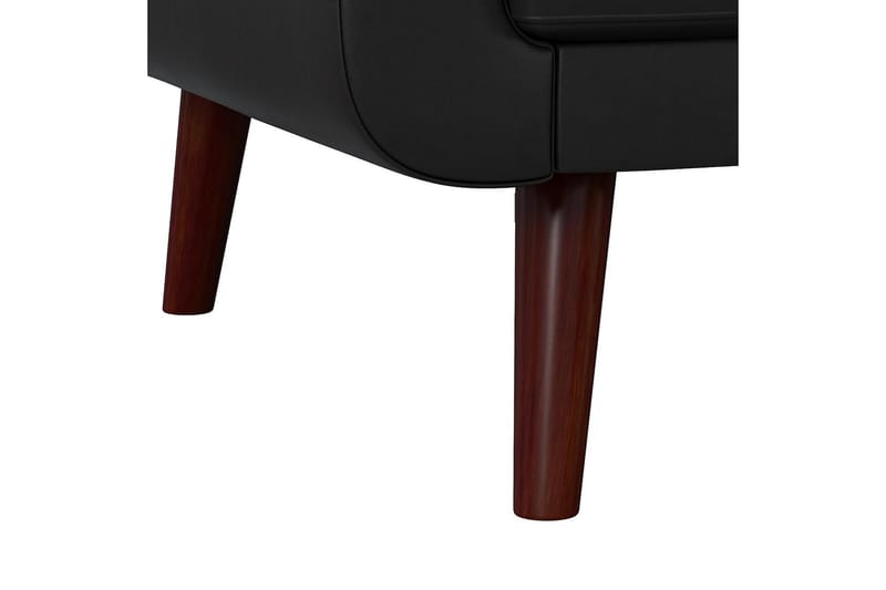 NOLA 2-sits Bäddsoffa Konstläder/Svart - Dorel Home - Möbler - Vardagsrum - Bäddsoffor