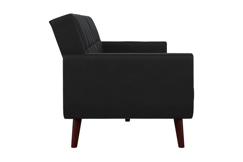 NOLA 2-sits Bäddsoffa Konstläder/Svart - Dorel Home - Möbler - Vardagsrum - Bäddsoffor