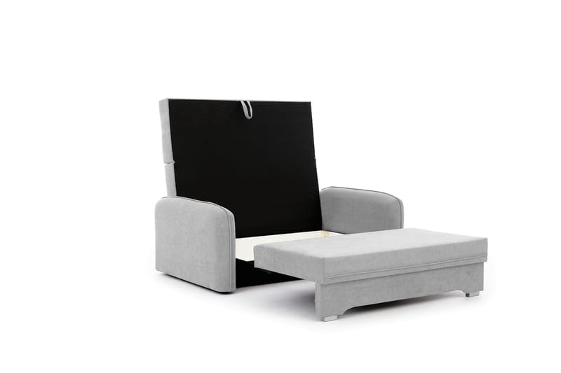 Nomely Bäddsoffa med Förvaring 2-sits Grå - Möbler - Vardagsrum - Bäddsoffor