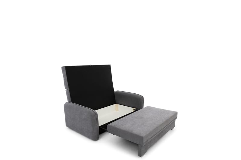 Nomely Bäddsoffa med Förvaring 2-sits Grå - Möbler - Vardagsrum - Bäddsoffor