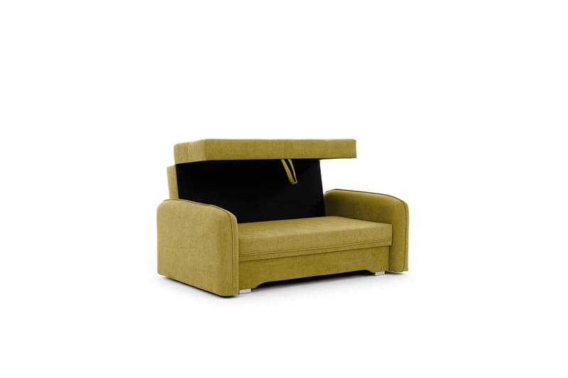 Nomely Bäddsoffa med Förvaring 2-sits Gul - Möbler - Vardagsrum - Bäddsoffor