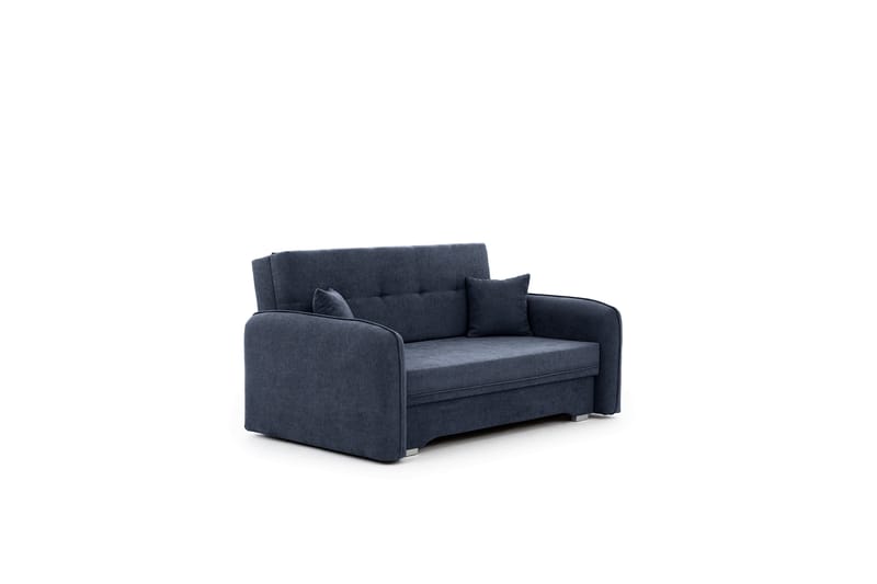 Nomely Bäddsoffa med Förvaring 2-sits Mörkblå - Möbler - Vardagsrum - Bäddsoffor