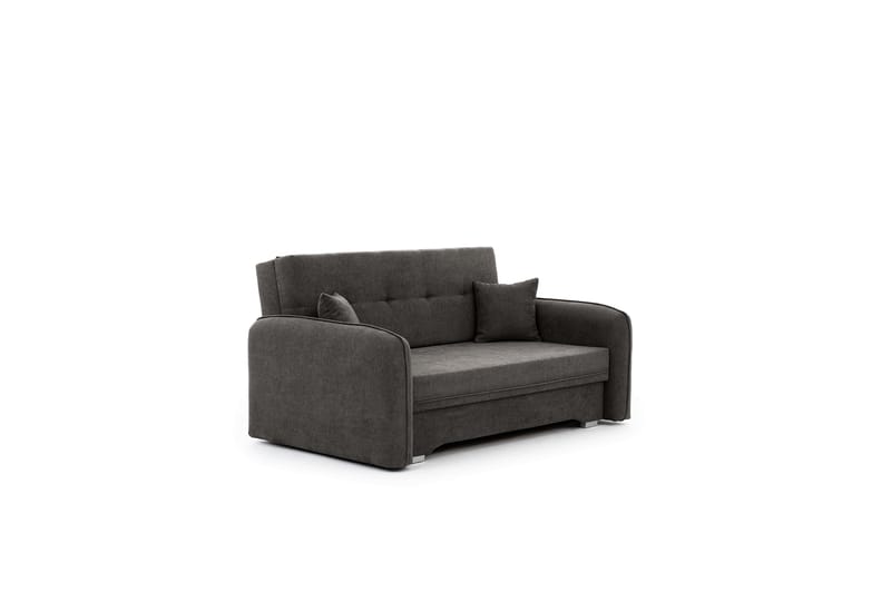 Nomely Bäddsoffa med Förvaring 2-sits Mörkgrå - Möbler - Vardagsrum - Bäddsoffor