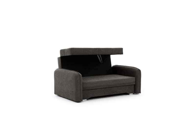 Nomely Bäddsoffa med Förvaring 2-sits Mörkgrå - Möbler - Vardagsrum - Bäddsoffor