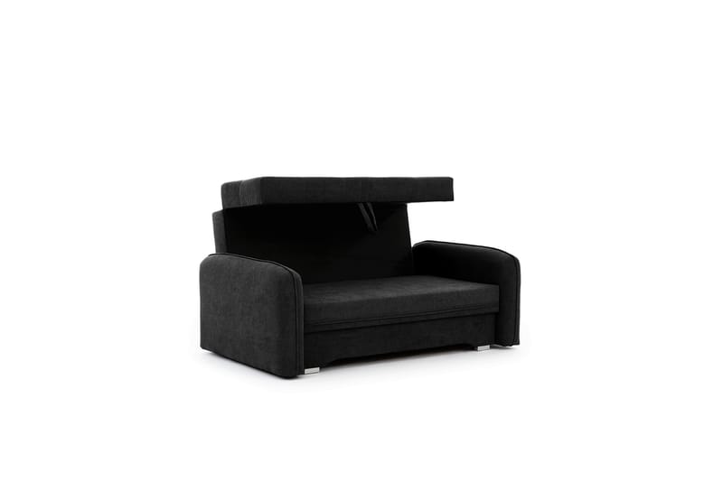 Nomely Bäddsoffa med Förvaring 2-sits Svart - Möbler - Vardagsrum - Bäddsoffor