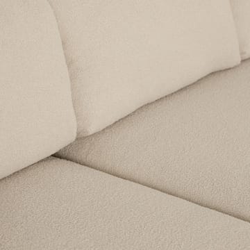 Norrby 3-sits Vänstervänd Längsbäddad Bäddsoffa 142.5x224 cm i Tyg - Beige - Möbler - Vardagsrum - Bäddsoffor