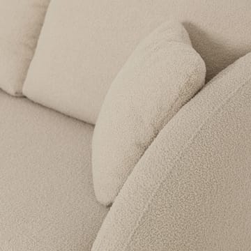 Norrby 3-sits Vänstervänd Längsbäddad Bäddsoffa 142.5x224 cm i Tyg - Beige - Möbler - Vardagsrum - Bäddsoffor