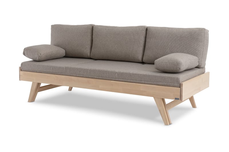 NOTTE Divanbäddsoffa Ram 190 cm Björk - Möbler - Vardagsrum - Bäddsoffor