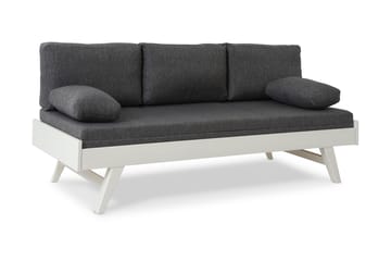 NOTTE Divanbäddsoffa Ram 200 cm Vit