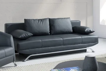 Olier Bäddsoffa 200x100x85 cm - Svart - Möbler - Vardagsrum - Bäddsoffor