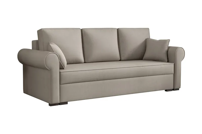 Olimpia soffa - Beige - Möbler - Vardagsrum - Bäddsoffor - 4-sits bäddsoffa