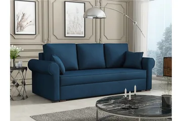 Olimpia soffa - Mörkblå - Möbler - Vardagsrum - Bäddsoffor - 4-sits bäddsoffa