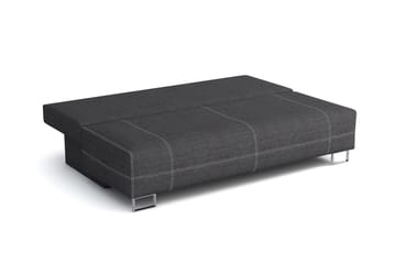 Optima Bäddsoffa 200x90x90 cm - Svart/Grå - Möbler - Vardagsrum - Bäddsoffor - 4-sits bäddsoffa