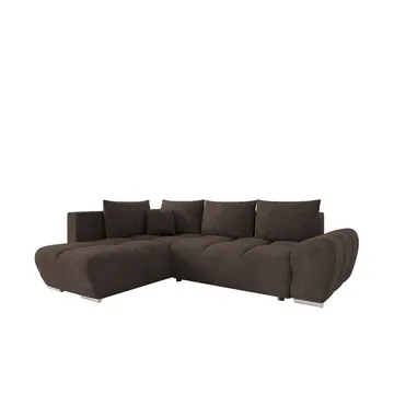 Ostra 4-sits Bäddsoffa divan med vänster förvaring