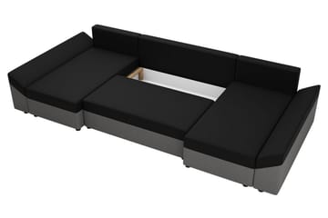 Ovadia 5-sits Bäddsoffa - Röd/Svart - Möbler - Vardagsrum - Bäddsoffor