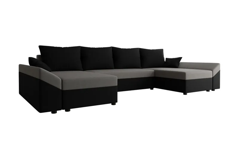 Ovadia 5-sits Bäddsoffa - Svart - Möbler - Vardagsrum - Bäddsoffor