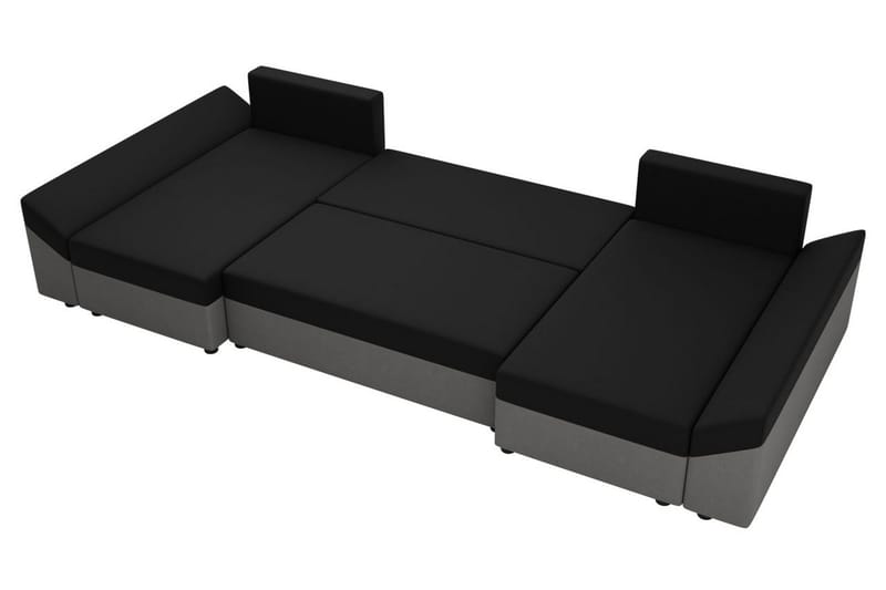 Ovadia 5-sits Bäddsoffa - Svart - Möbler - Vardagsrum - Bäddsoffor