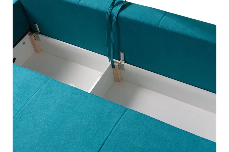 Oviedo Bäddsoffa 215x95x86 cm - Grå/Lila - Möbler - Vardagsrum - Bäddsoffor