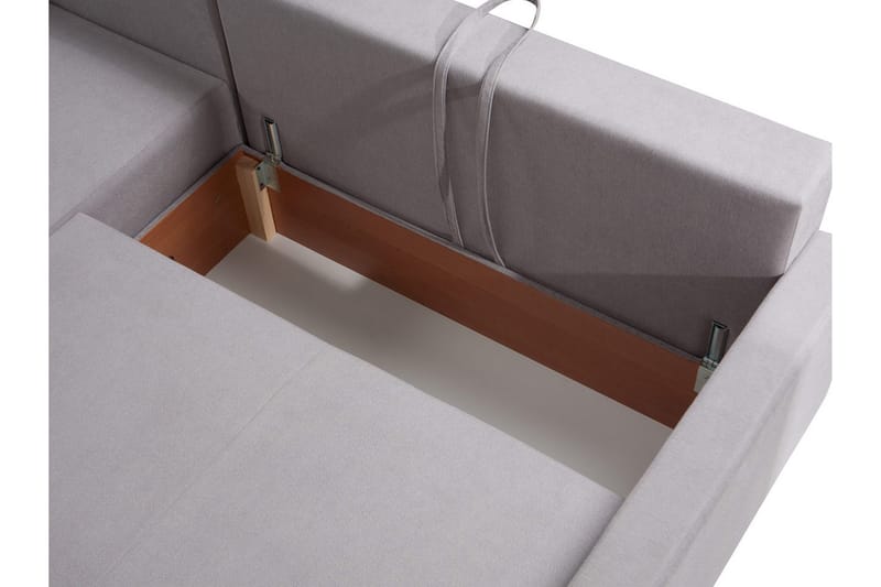 OVIEDO Divanbäddsoffa 225x140x88 cm - Brun - Bäddsoffor - Bäddsoffa divan