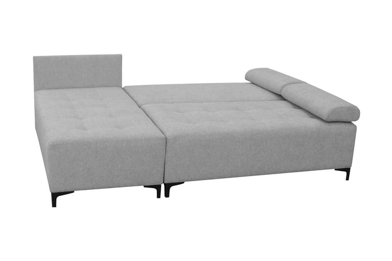 PAGLIA 4-sits Bäddsoffa Vänster - Grå - Möbler - Vardagsrum - Bäddsoffor
