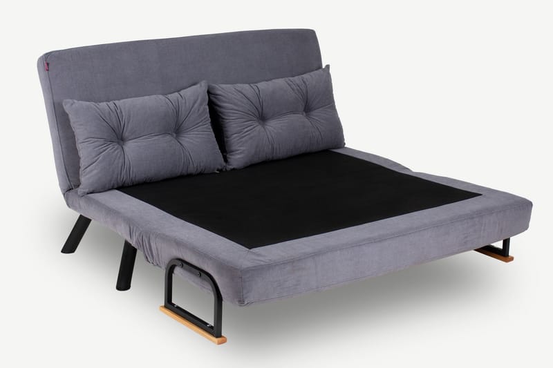 Palmerston Bäddsoffa 2-sits 120x185 Grå - Möbler - Vardagsrum - Bäddsoffor