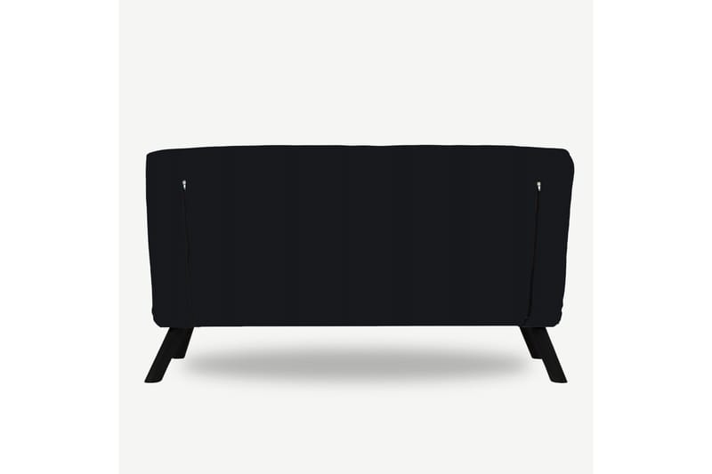 Palmerston Bäddsoffa 2-sits 175x133 cm Svart - Bäddsoffor - 2-sits bäddsoffa