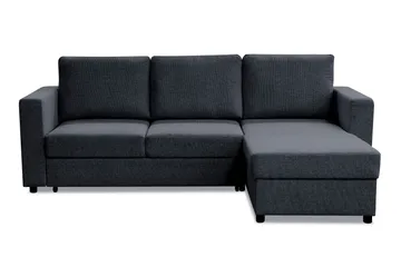 Paris Bäddsoffa 3-sits med Divan Vändbar