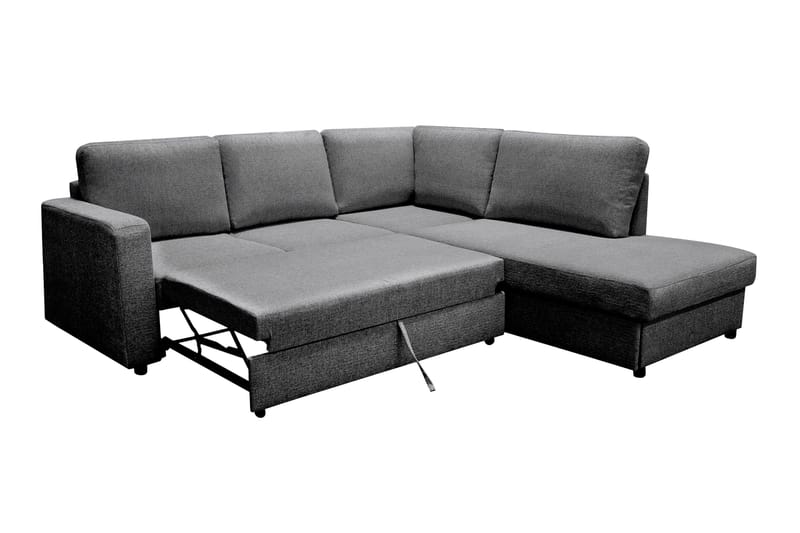 Paris Bäddsoffa 4-sits Höger - Mörkgrå - Möbler - Vardagsrum - Bäddsoffor