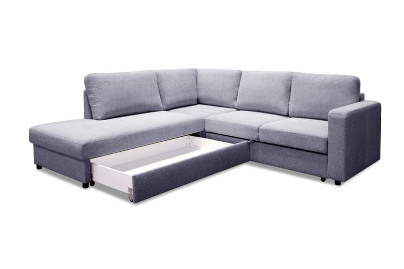 Paris Bäddsoffa 4-sits Vänster - Ljusgrå - Möbler - Vardagsrum - Bäddsoffor