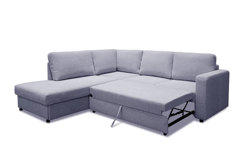 Paris Bäddsoffa 4-sits Vänster - Ljusgrå - Möbler - Vardagsrum - Bäddsoffor